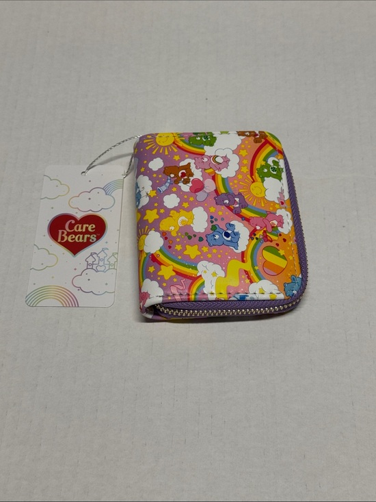 Care Bears Handbags - Care Bears Purple Rainbow Zip Around Wallet NWT